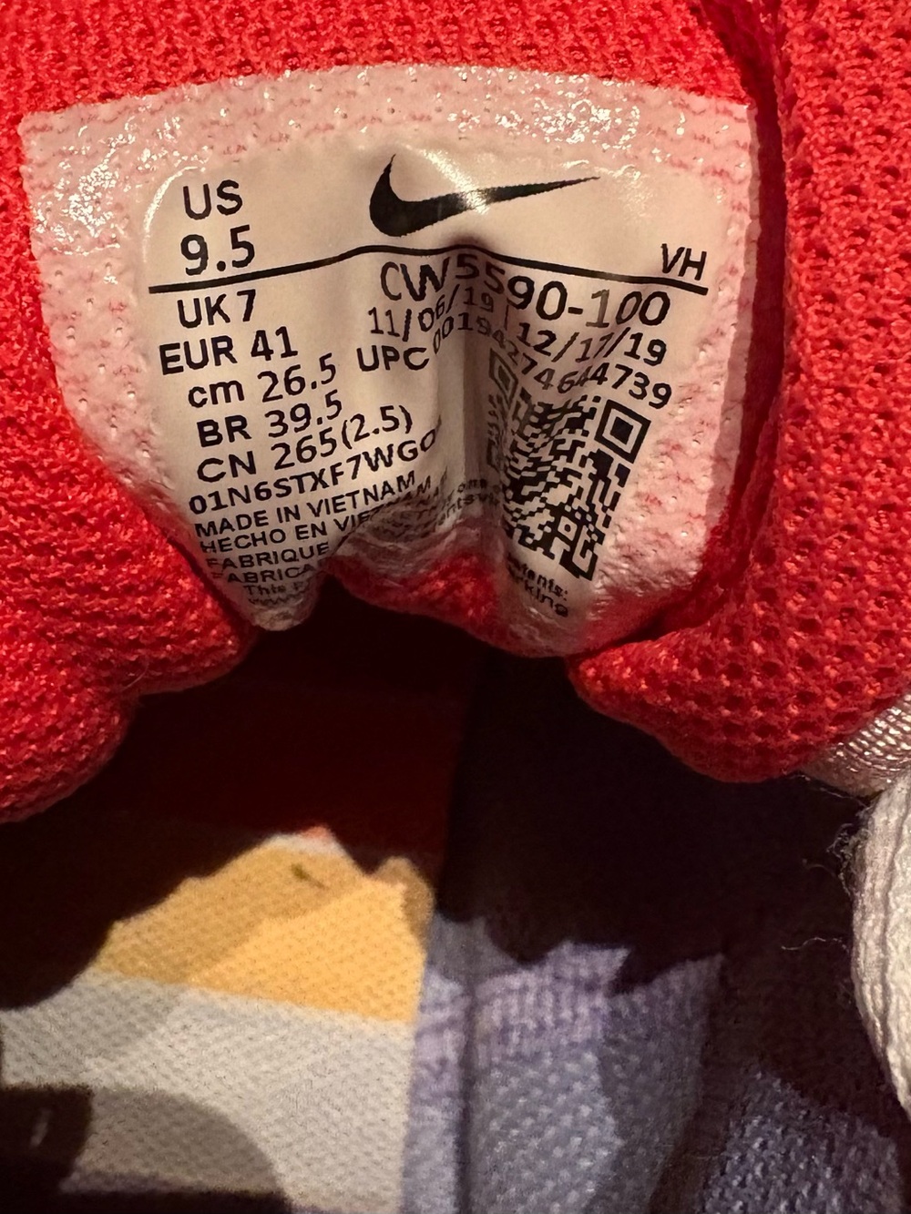Nike Women’s RYZ 365 Red Topaz Gold CW5590-100 Sz 9.5 Athletic Sneakers Shoe - Picture 12 of 13